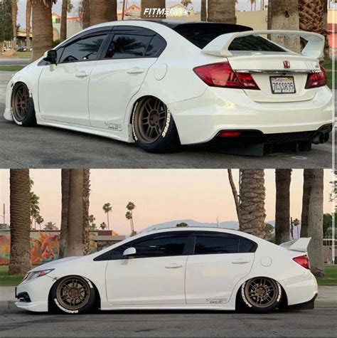 Slammed Honda Civic Si Sedan