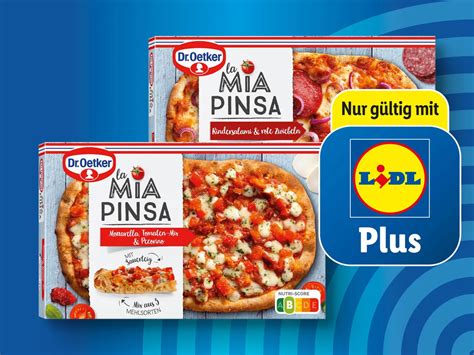 Dr Oetker La Mia Pinsa G Von Lidl Ansehen