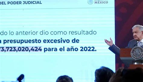 Amlo Reprueba Respuesta Leguleya De Scjn Sobre Salarios Alista