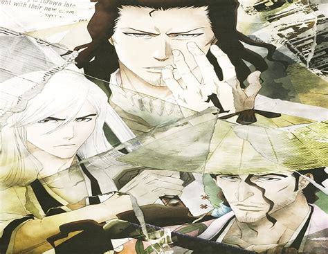 Coyote Starrk Shunsui Kyoraku Jushiro Ukitake Jushiro Bleach