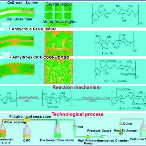 Schematic Illustrations Of The Preparation Of Cellulose Nanofibers By A Download Scientific