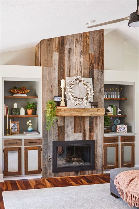 Create A Cozy Farm Style Fireplace Mantel 10 Inspiration Ideas That