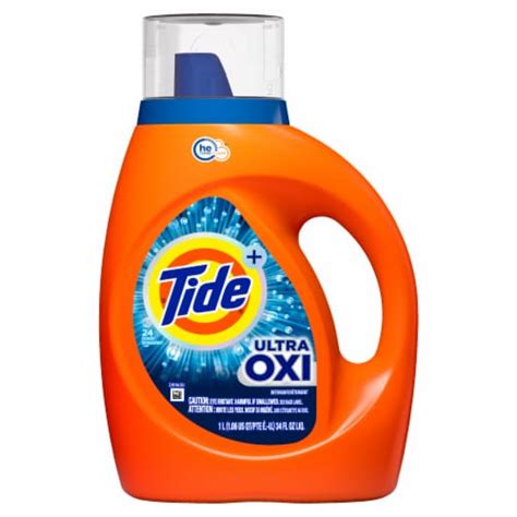 Tide Plus Ultra Oxi White And Bright Liquid Laundry Detergent Loads