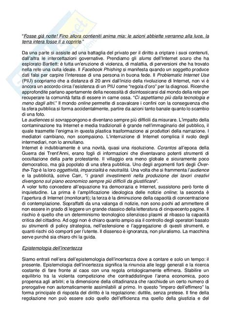 Riassunto Esame Diritto Della Comunicazione Prof Mannoni Stefano