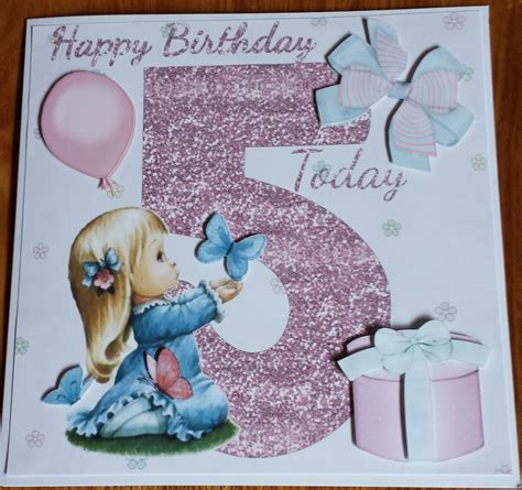 5th Birthday Card Design Cards Disney Characters