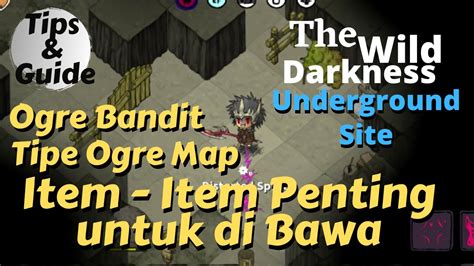 Item Item Penting Untuk Di Bawa Tips Dan Guide Underground Site