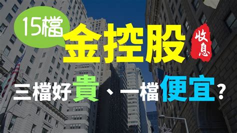 15檔金控股，有三檔被認為股價好貴、只有一檔低於合理價 Haoway 穩定收息策略 Youtube