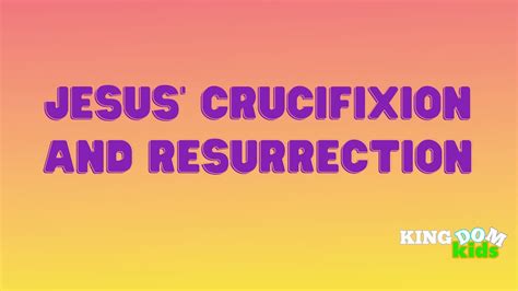 Jesus Crucifixion And Resurrection Youtube