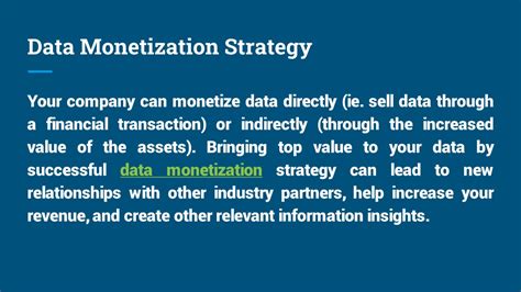 Ppt Data Monetization Strategy 2021 Powerpoint Presentation Free Download Id 10963421