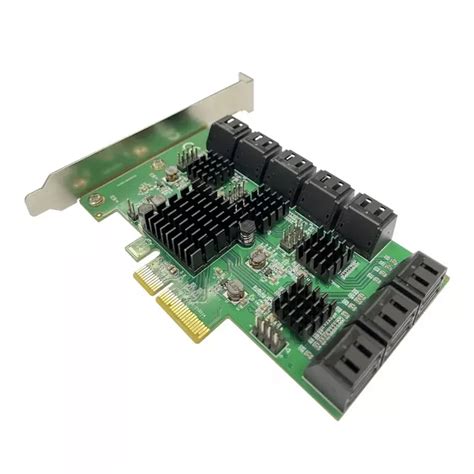 Контроллер Speed Dragon FG EST25A 1 3L01 PCI E SATA 6G 16 port CARD