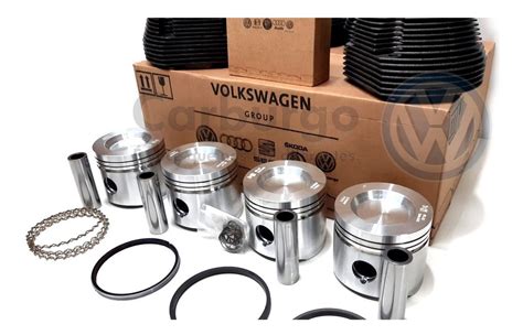 Kit Motor Camisa Pist O Anel Original Vw Fusca Kombi Carburgo