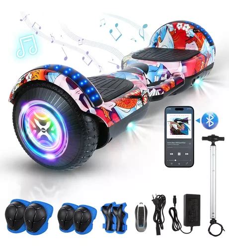 Patinete Electrico Hoverboard Bluetooth Rgb Led Para Ni Os Env O Gratis