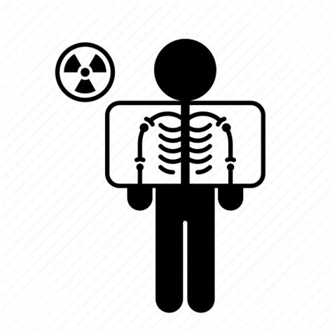 Interventional Radiology Medicine Person Skeleton X Ray Icon