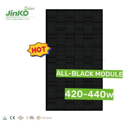 Jinko Solar Panel Tiger Neo N Type Hl R B Wat All Black Module