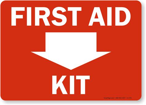 First Aid Box Sign