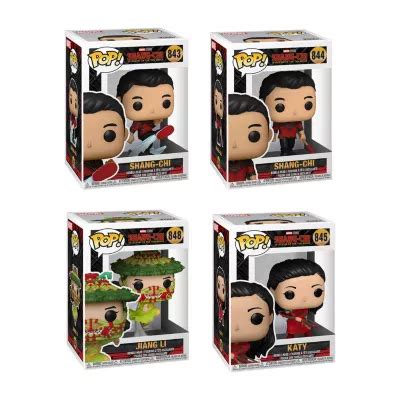 Funko Pop Marvel Shang Chi Collectors Set Jcpenney