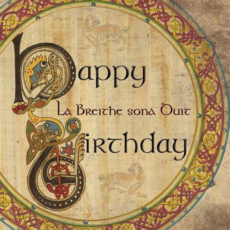 Pin de The Witch Store UY en celtic birthday cards Feliz cumpleaños