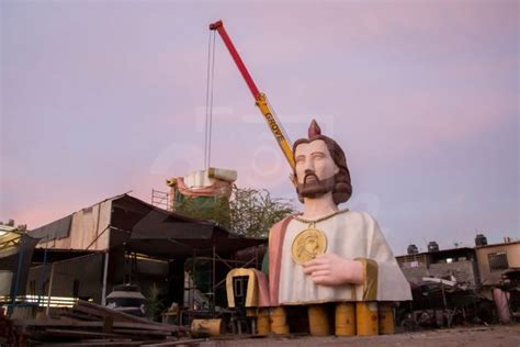 Escultura Gigante De San Judas Tadeo En Sinaloa Agencia Mm