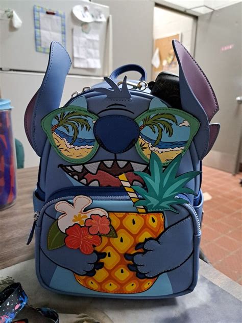 Vacation Stitch Loungefly Backpack Stitch Disney Stitch Backpack