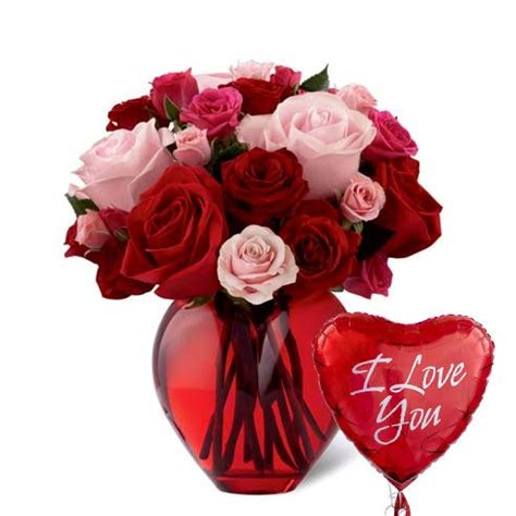 Send Flowers And Balloons For Birthday : Pink Delight Bouquet ...