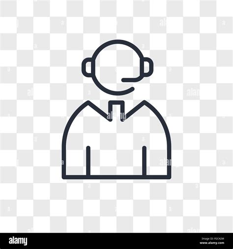 graphic dispatcher. vector icon isolated on transparent background ...