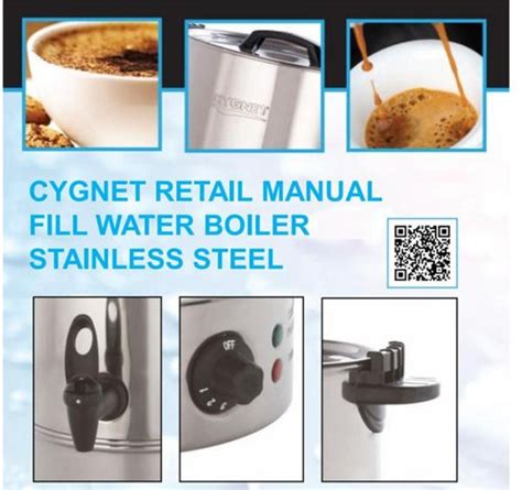 Cygnet By Burco Manual Fill Water Boiler 20 Litre Lello Co