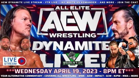 Aew Dynamite Live Stream Jericho And Adam Cole Face To Face Jay White And More April 19