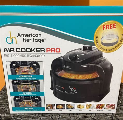 American Heritage Air Cooker Pro Tv Home Appliances Kitchen