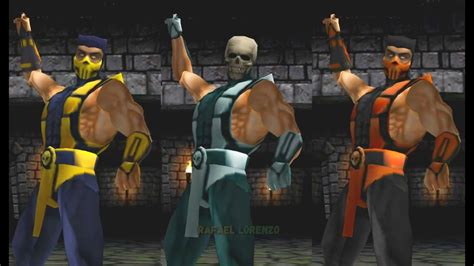 Mortal Kombat 4 All Skins In Intros And Victory Poses Mk4 Hd 1080p 60