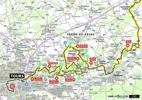 Paris Tours Parcours D Taill