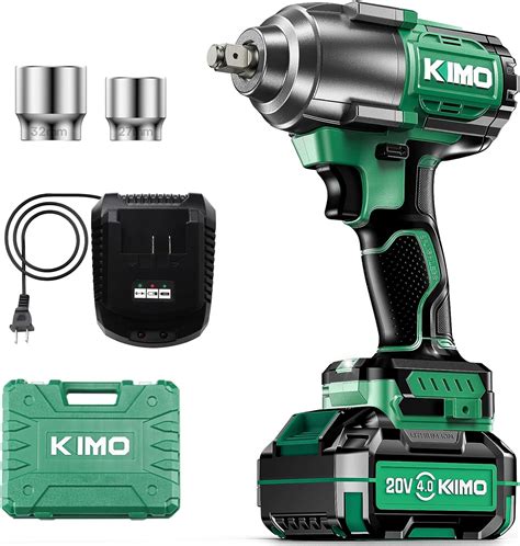 Amazon KIMO Impact Wrench 1 2 Cordless With 1000 N M 740 FT LB