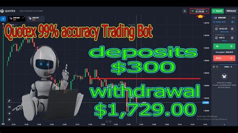 Quotex Trading Accuracy Robot Signal Is Very Easy Youtube