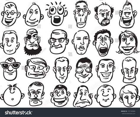 10+ Caricature Face Shapes Pictures | Caricature Art