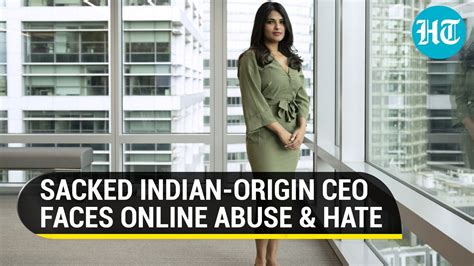 Sacked Indian Origin Ceo Ankiti Faces Online Hate Claims Personal Data