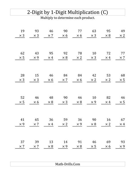 Multiplication Worksheets X3