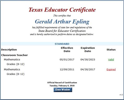 Educational Aide Certification