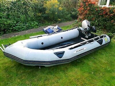 Zodiac Classic Mark M Inflatable Boat Mariner Hp Outboard