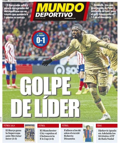 Bar A Universal On Twitter Mundo Deportivo Leader S Coup