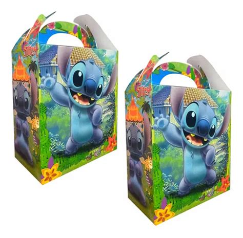 Stitch Cajas Dulceras Fiesta Party Ni Os Dulceros Meses Sin Intereses