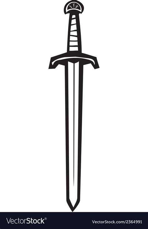 Sword Royalty Free Vector Image - VectorStock