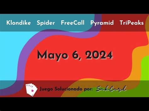 Microsoft Solitaire Collection FreeCall Fácil Mayo 6 2024