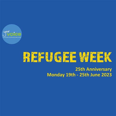 Refugee Week 2023 — Your Voice