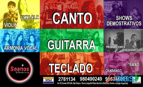 Clases Guitarra Charango Quena 【 Anuncios Diciembre 】 Clasf