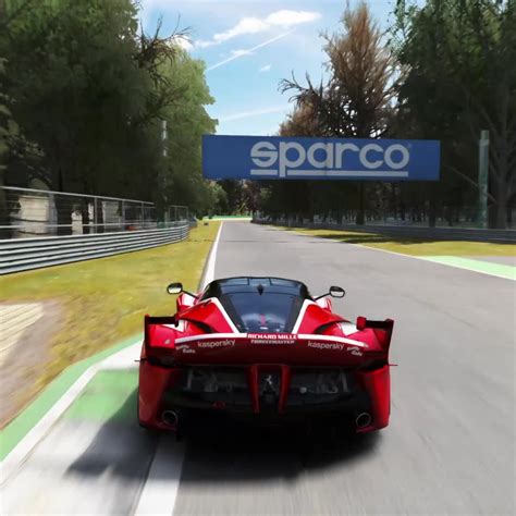 1 3 Assetto Corsa Ferrari FXX K Brutal Upshifts At Monza Circuit