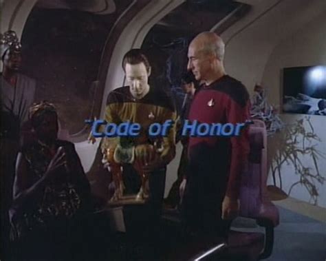 Star Trek: The Next Generation // S01: Code of Honor | Star trek, Trek, Generation