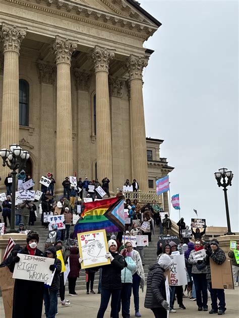 Major Saturday protest attracts hundreds to the Kansas Statehouse