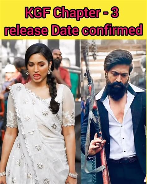 Kgf Chapter 3 Release Date Confirmed 👌 👍 Ytshorts Kgfchapter3 Bsfacts Kgf 3 Kgfchapter 3