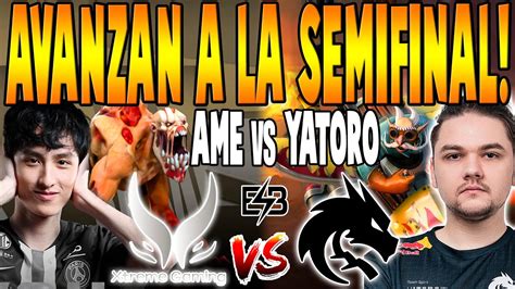 Xtreme Gaming Vs Team Spirit [bo3] Ame Xinq Vs Yatoro Collapse