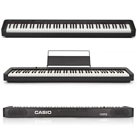 Piano Digital Casio Stage Cdp s100 Bk Preto 88 Teclas em Promoção na