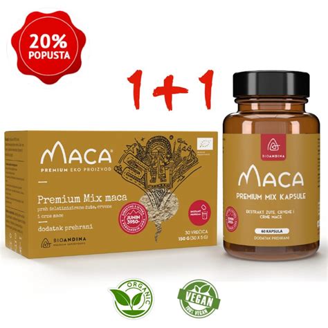 BioAndina Webshop Online Trgovina Premium Aktivirane Mace